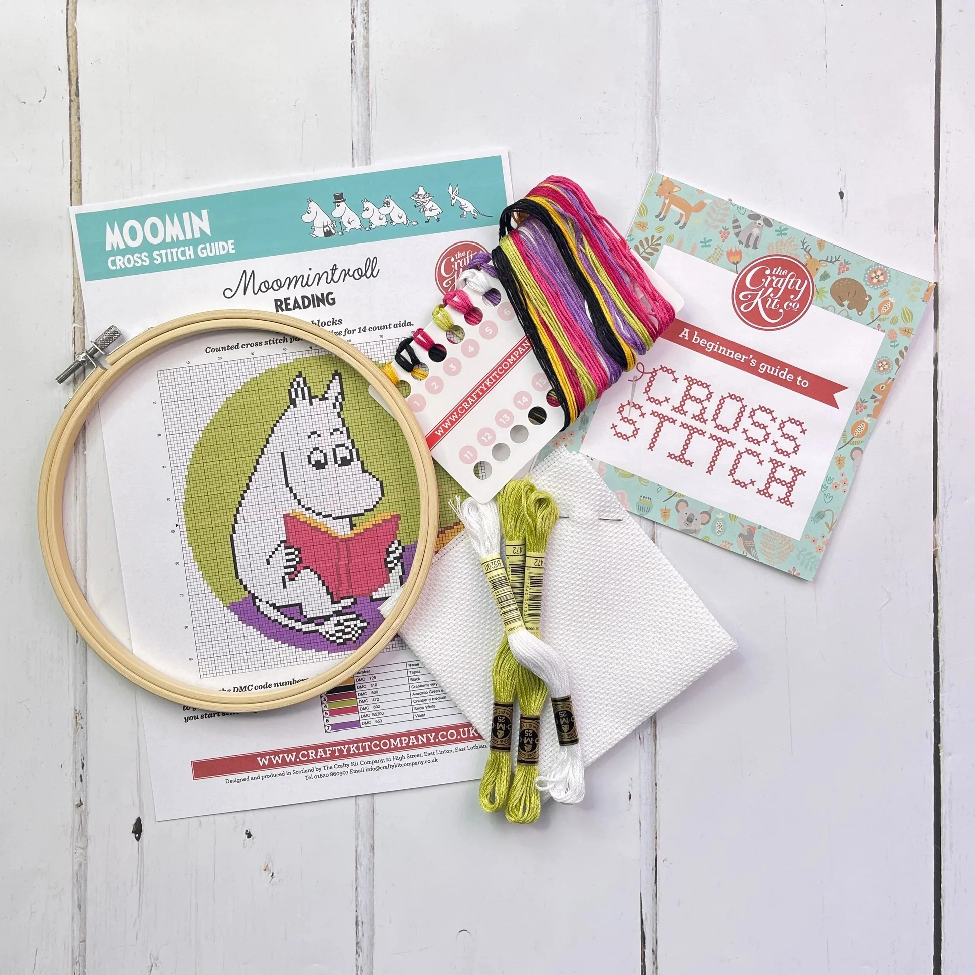 Moomintroll Cross Stitch Kit - Image 3