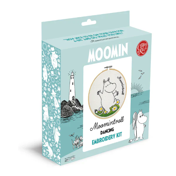 Moomintroll Dancing Embroidery Kit - Image 2