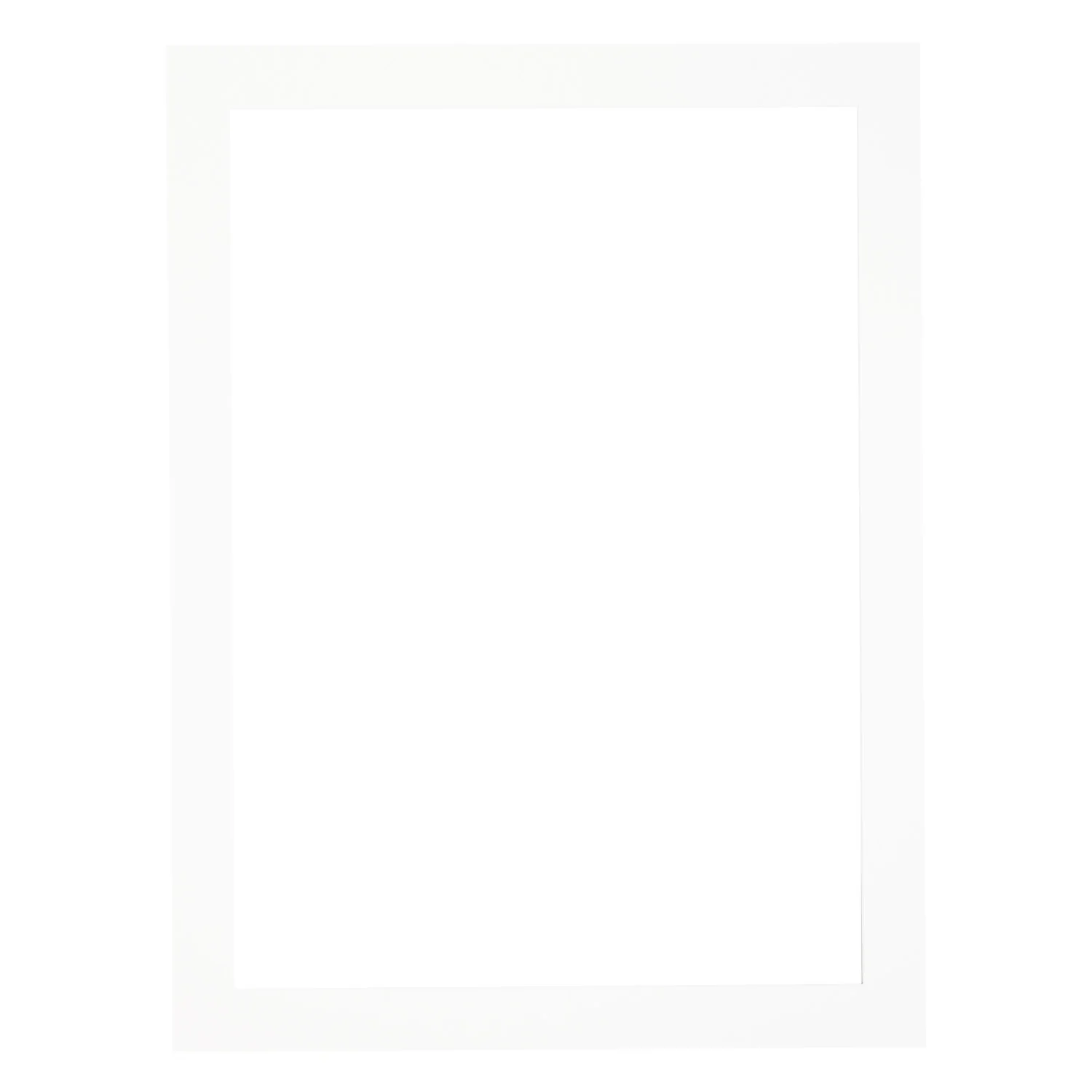 Mount to Fit - 600 x 800mm Frame - White