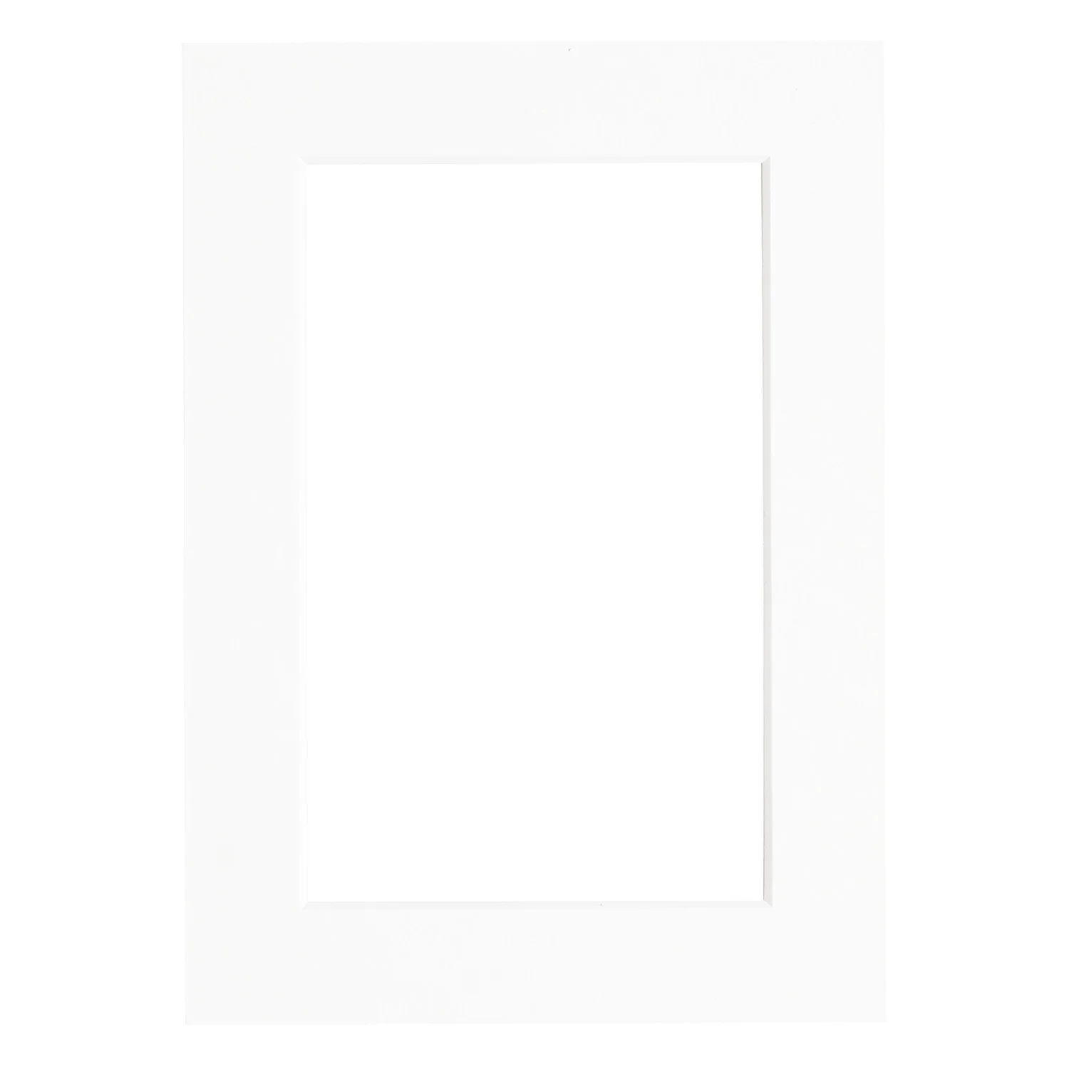 Mount to Fit - 7 x 5" Frame - White
