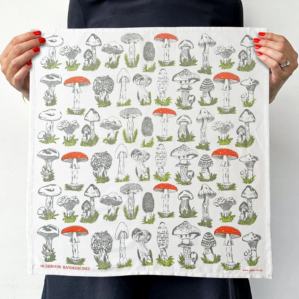 Mushrooms Handkerchief - Image 2