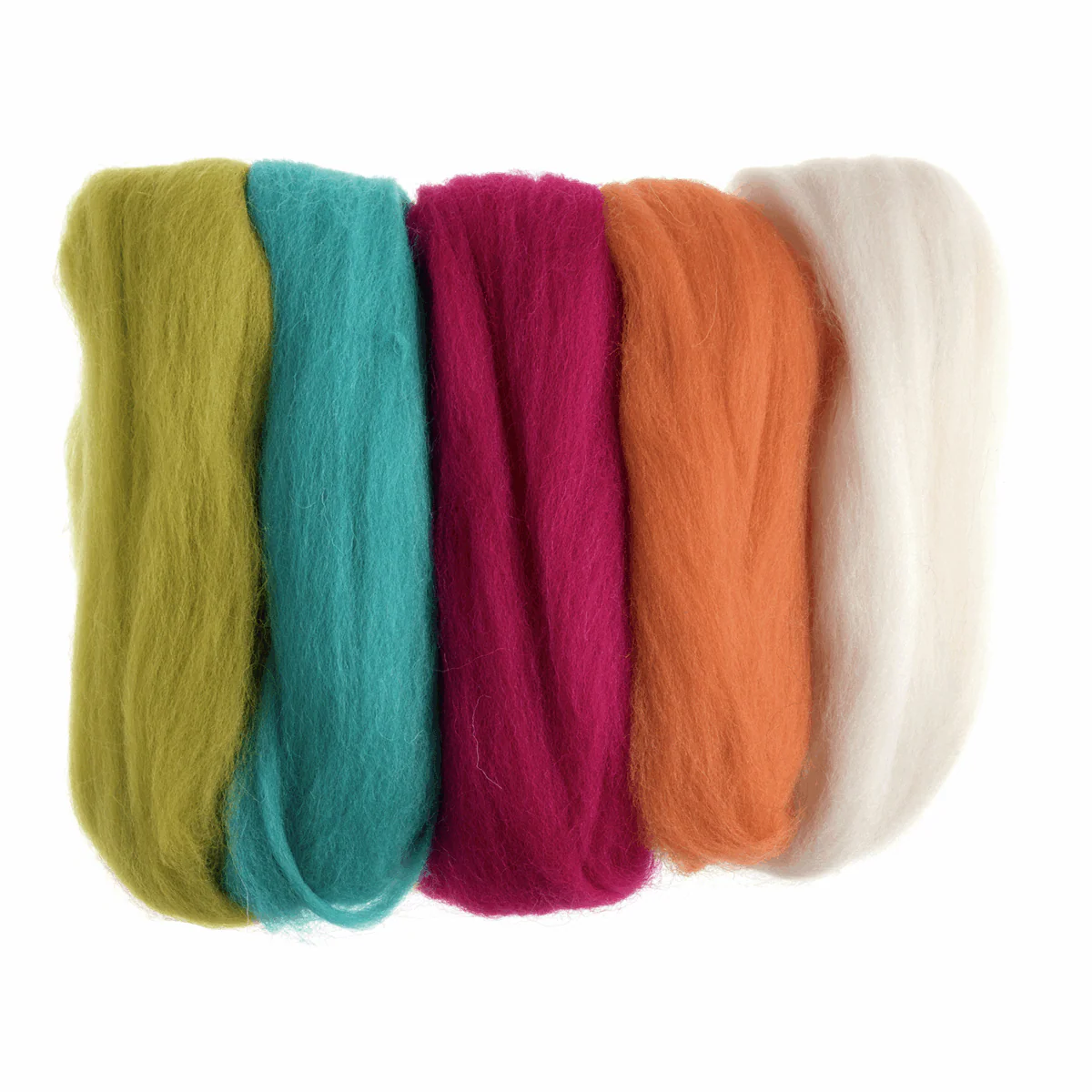 Natural Wool Roving 50g - Image 2