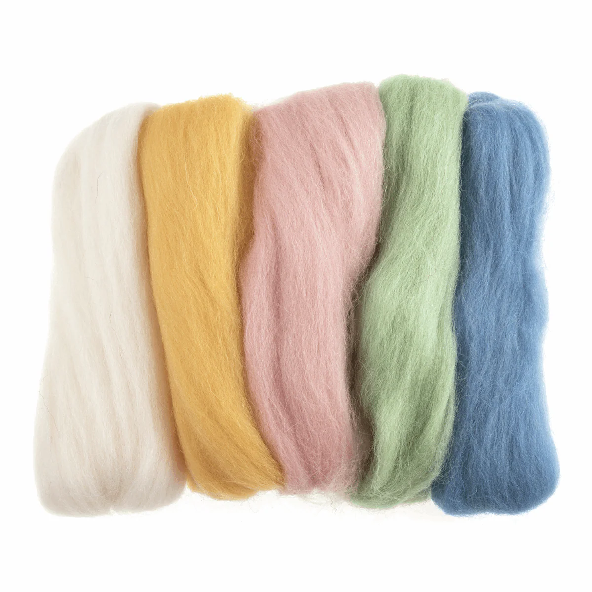 Natural Wool Roving 50g - Image 3