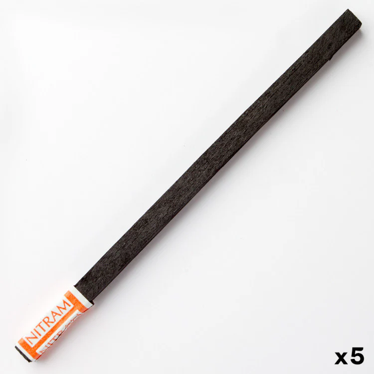 NITRAM - Charcoal HB (Medium) 5mm x 5 - Image 3