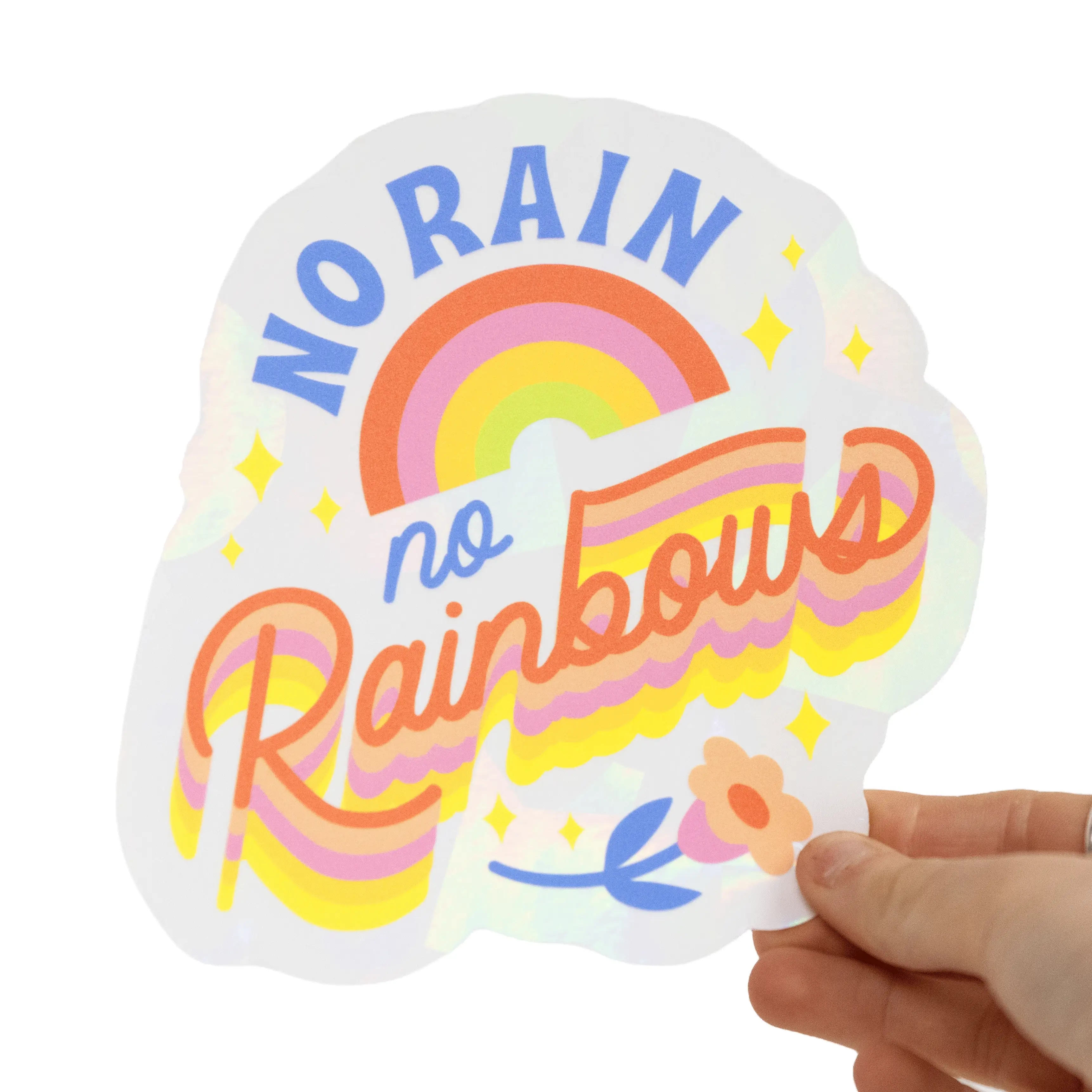 No Rain No Rainbows Suncatcher - Image 2