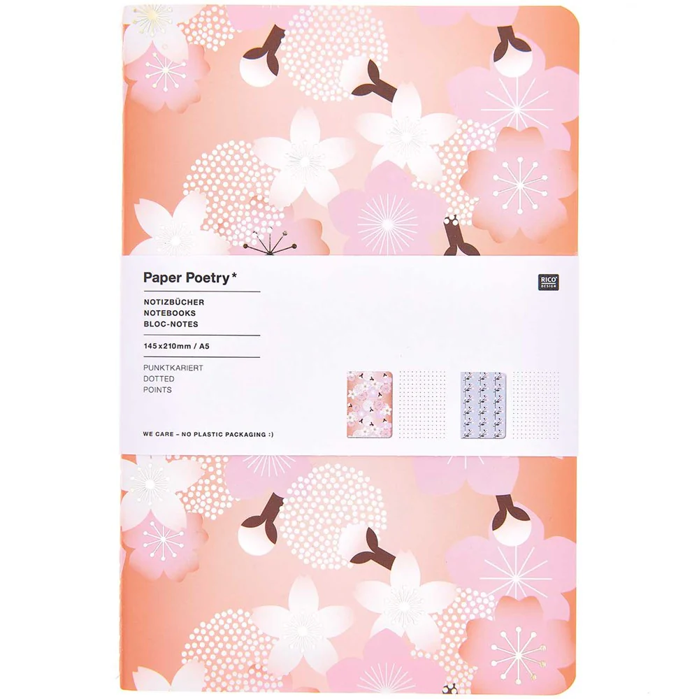 Paper Poetry Notebooks A5 Sakura Sakura