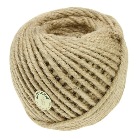 Nutscene Chunky Ball Soft Jute Twine 95mts - Natural