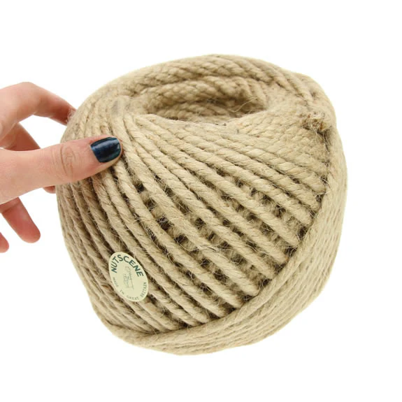 Nutscene Chunky Ball Soft Jute Twine 95mts - Natural - Image 2