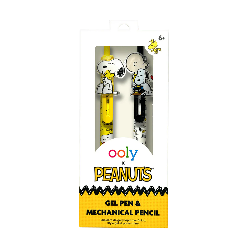 Ooly x Peanuts Gel Pen & Mechanical Pencil