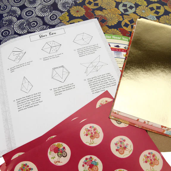 Origami Paper - Kimono Patterns - Small - Image 3