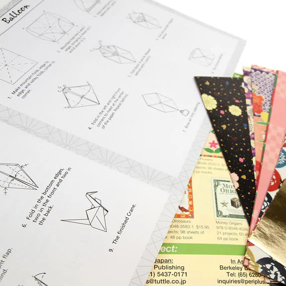 Origami Paper - Traditional Japanese Designs - Large - Image 3