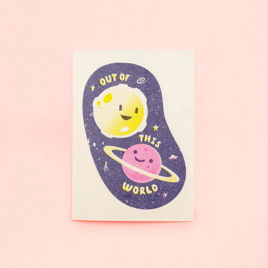 Out Of This World - Fred Aldous Valentines Day Card - Image 2