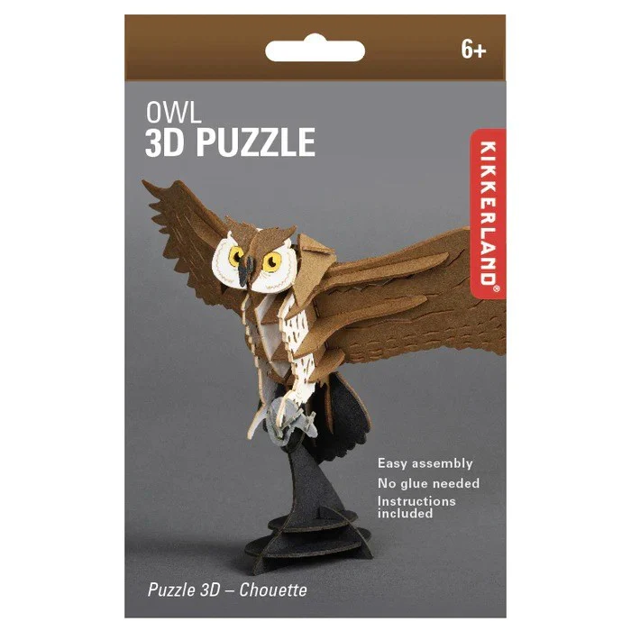 Owl 3D Puzzle - Image 2
