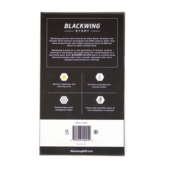 Blackwing Colors - Colouring Pencils - 12pk - Image 4
