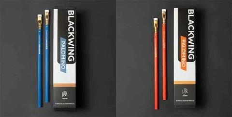 Blackwing Eras 2021 Limited Edition - Box of 12 Pencils \ Palomino Blue - Image 2