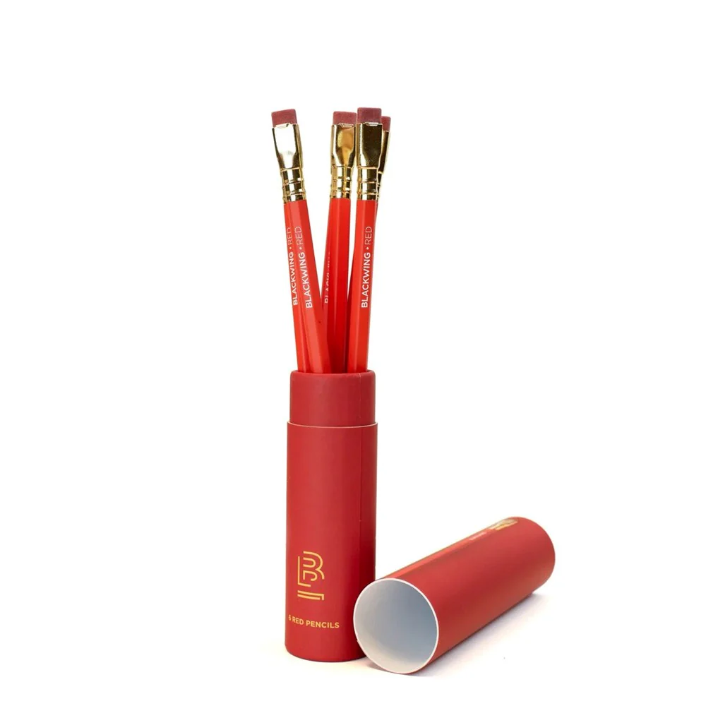 Blackwing Red - Box of 6 Pencils