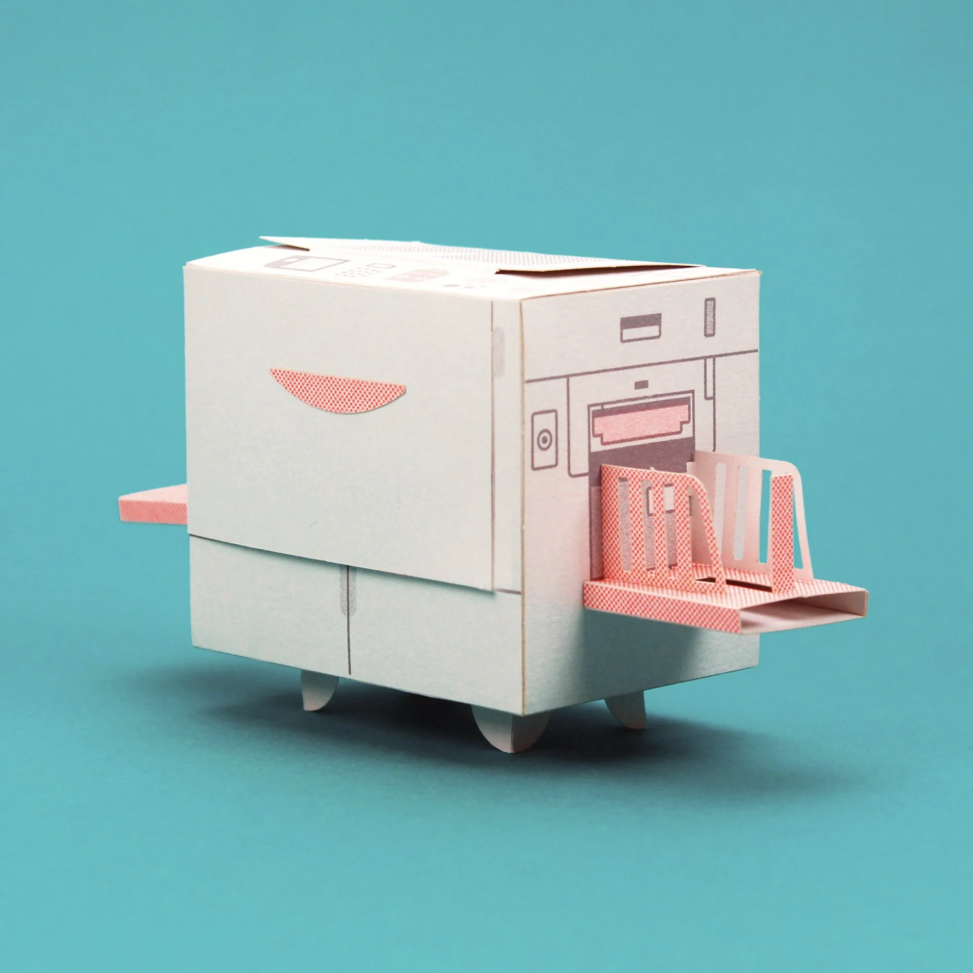 Paper Model - RISO Printer - Image 4