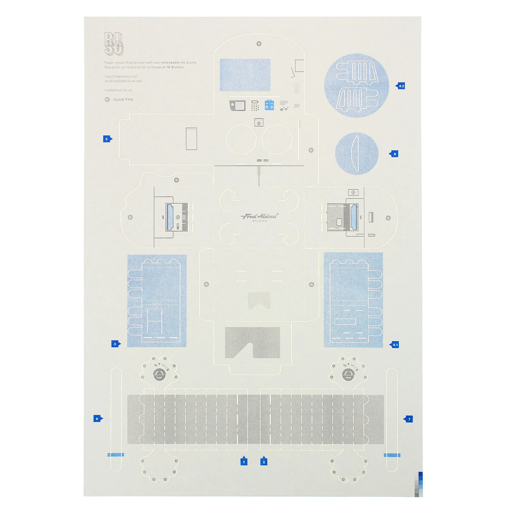 Paper Model - RISO Printer - Image 9