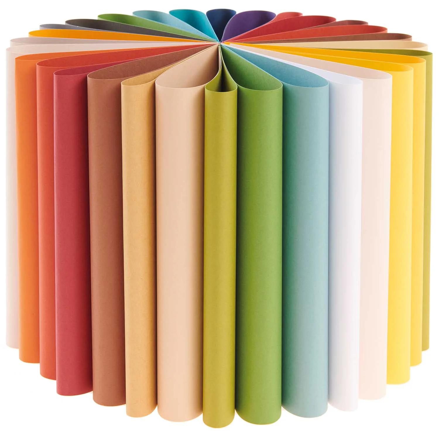 Paper Poetry Craft Paper Pad A4 Super Earthy Colours - Image 2