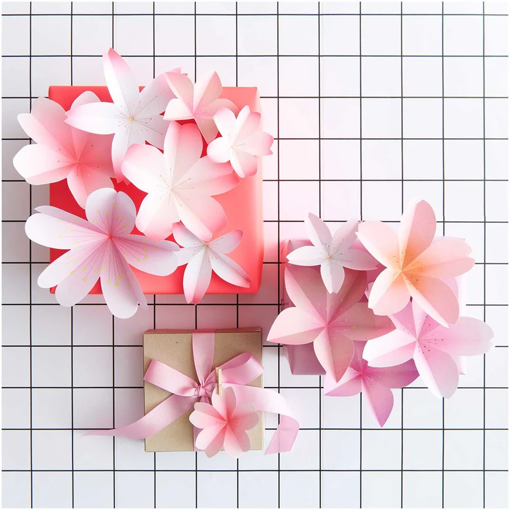 Paper Poetry Luxury Sakura Paper Flowers Mini - Image 2
