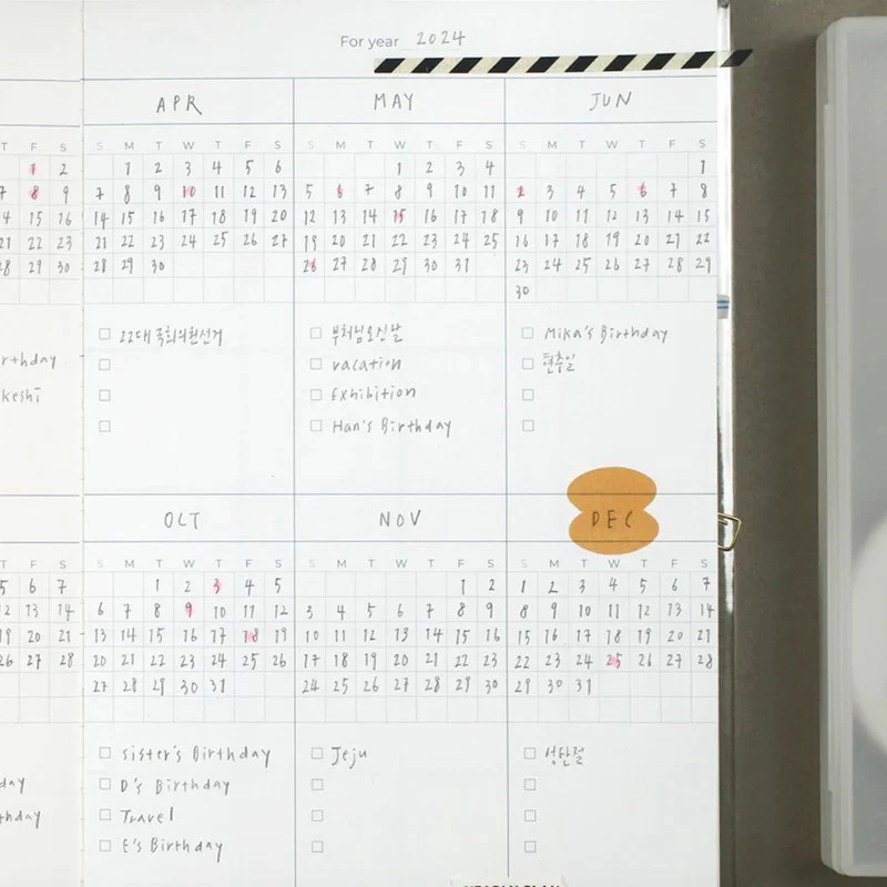 Paperian: Lists To Live By - Undated Planner - Pistachio - Image 2