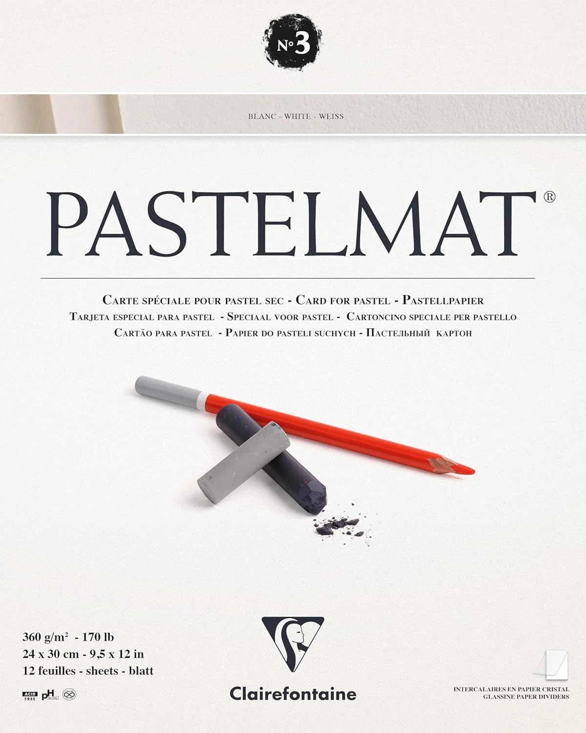 Pastelmat Pad No.3 24x30cm