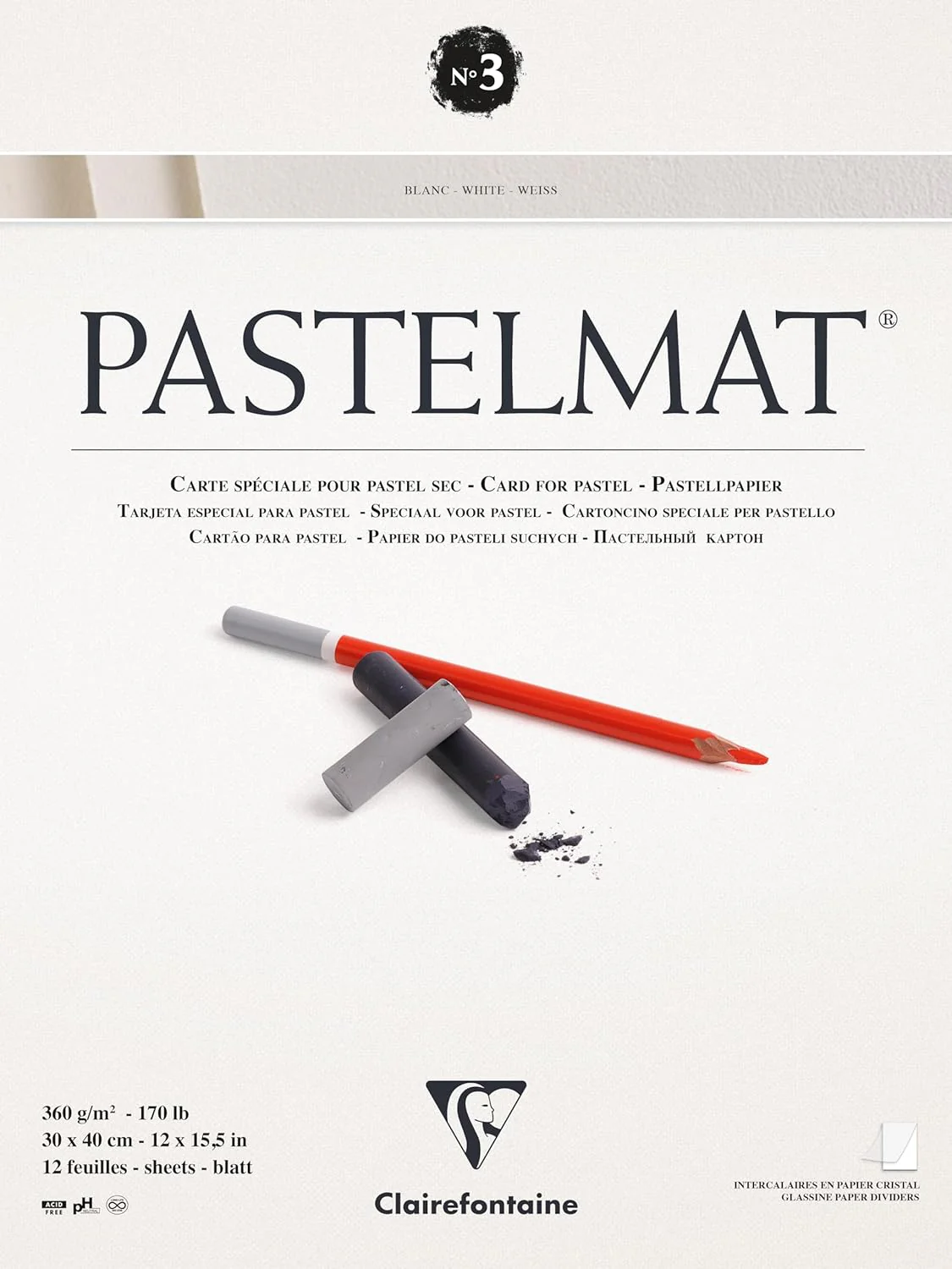 Pastelmat Pad No.3 30x40cm