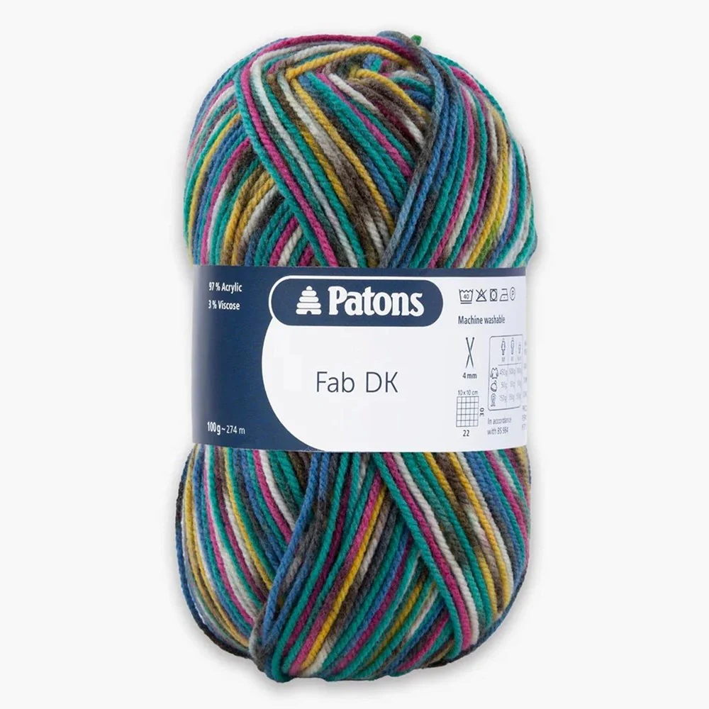 Patons FaB DK Yarn 100g Spray Colour - Image 4