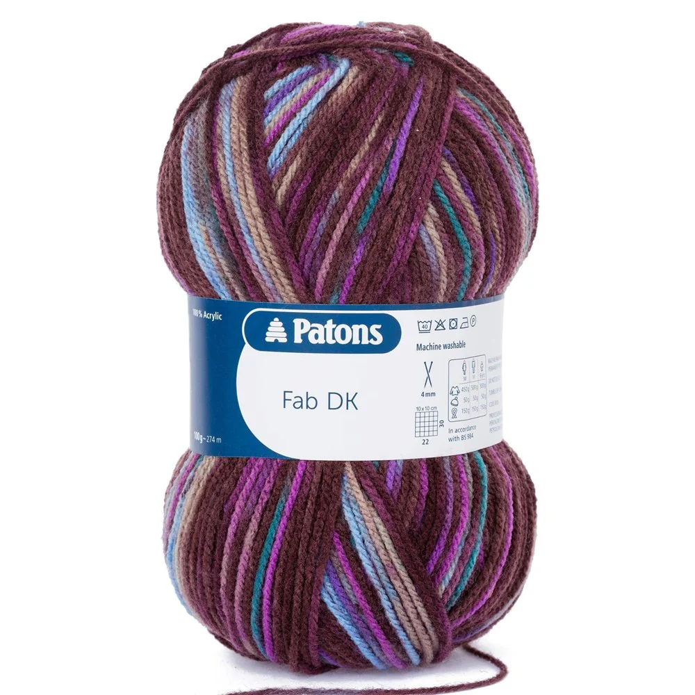 Patons FaB DK Yarn 100g Spray Colour - Image 6