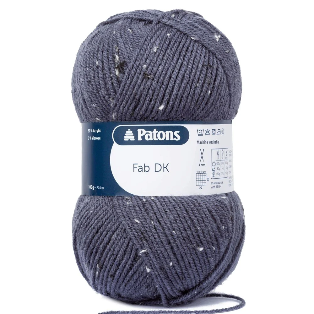 Patons FaB DK Yarn 100g Tweed