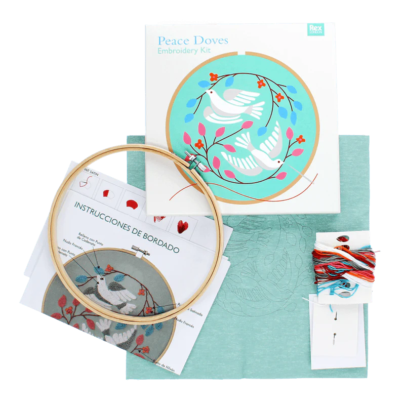 Peace Doves Embroidery Kit - Image 2