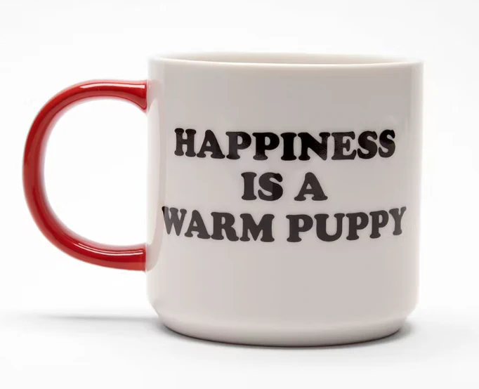 Peanuts Happiness is a Warm Puppy Mug - Image 2