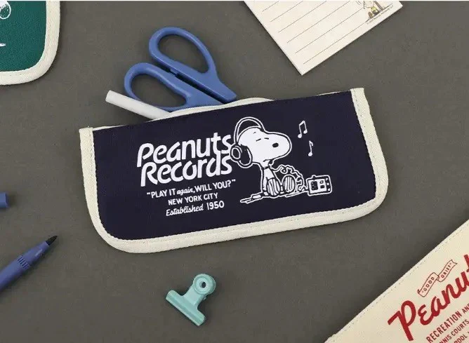 Peanuts Snoopy 75th Anniversary Slim Pen Pouch - Image 3