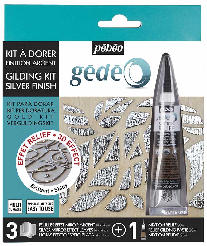 Pebeo Gilding Kit Gold Finish - Image 2