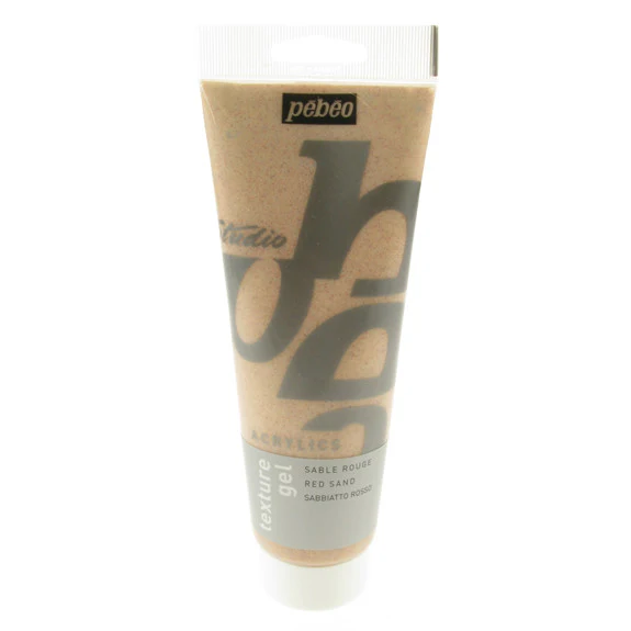 Pebeo Studio Acrylic - Sand Texture Gel - Image 4