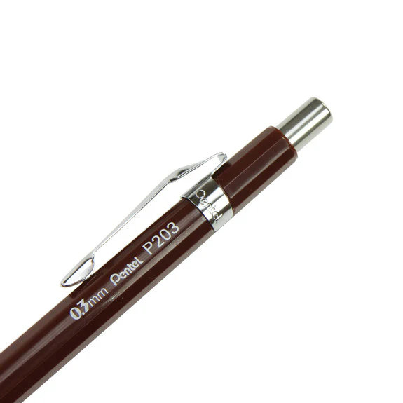 Pentel Automatic Pencil Brown 0.3mm - Image 3