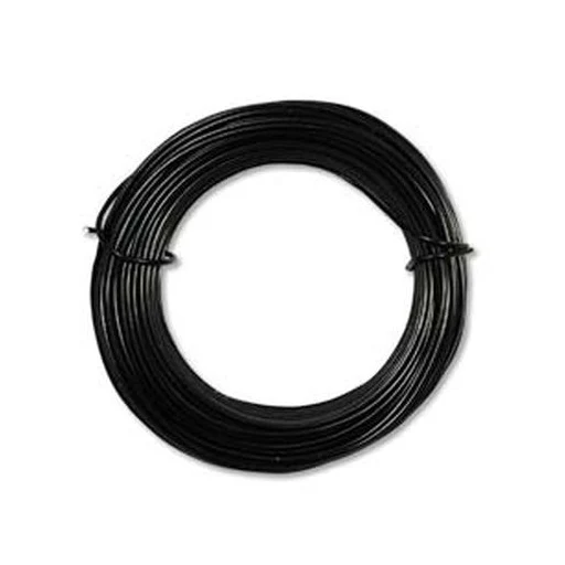 Petite Aluminum Wire 18 Gauge Black