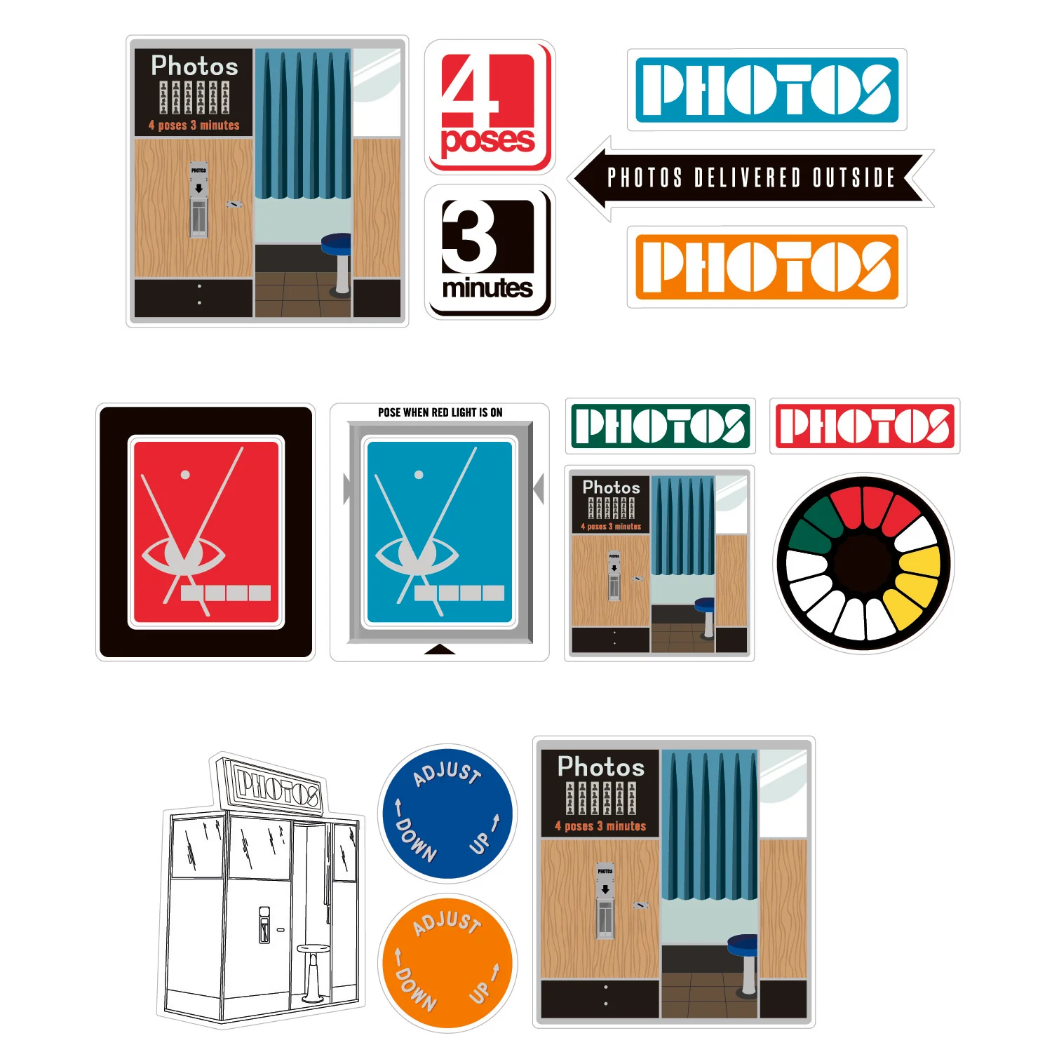 Photobooth Sticker Pack - Medium - Image 5