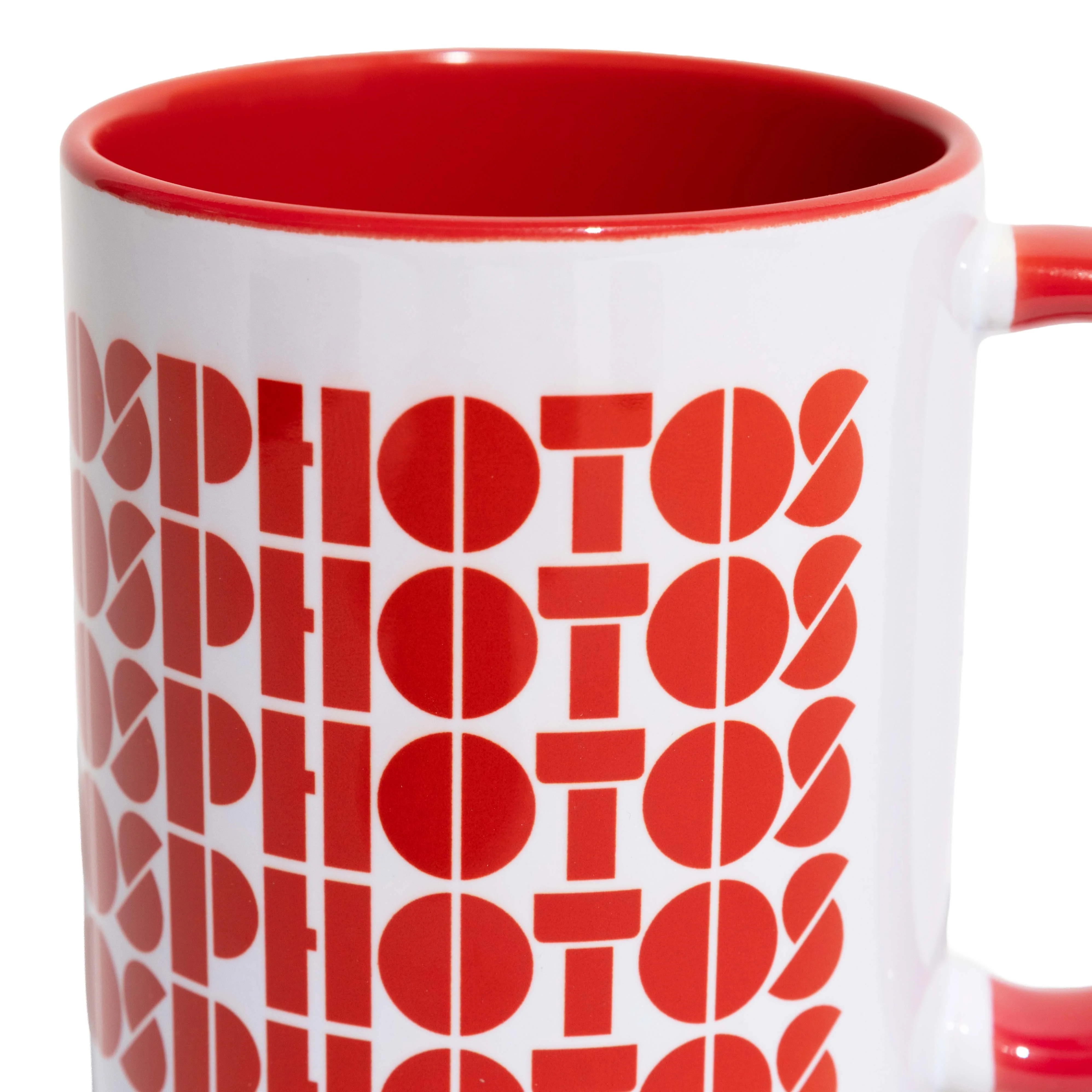 Photos Repeat Red Handle 11oz Mug - Image 3