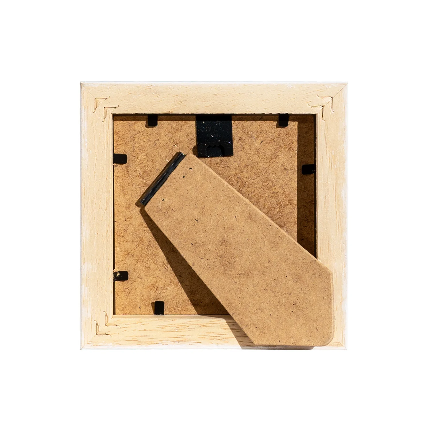 Picture Frame - White - 3.5" x 3.5" - Image 2