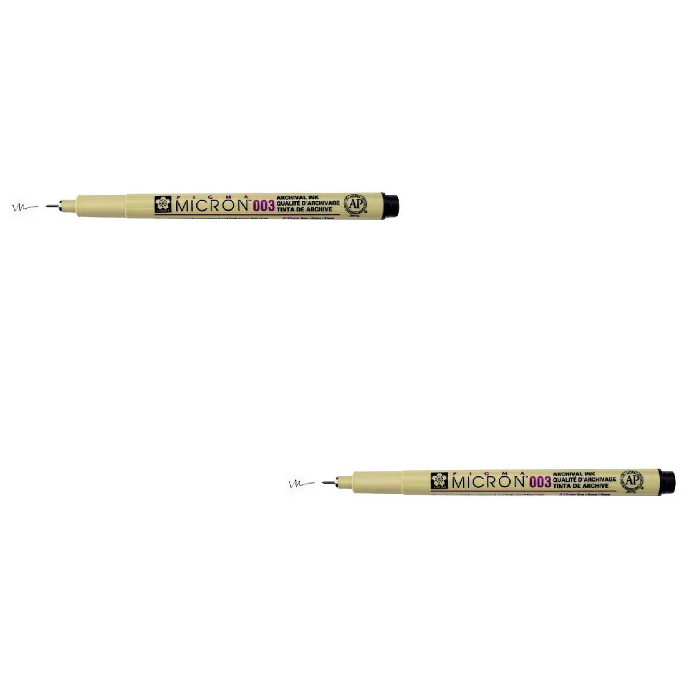 Pigma Micron 003 (0.15mm)