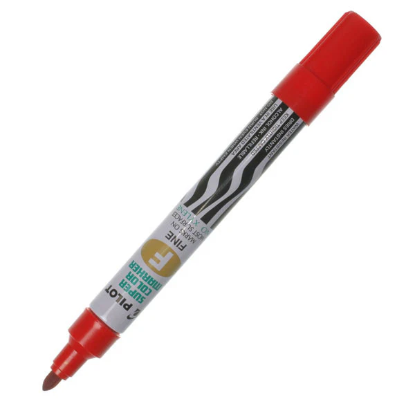 Pilot Medium Fine Marker Blue - Image 3