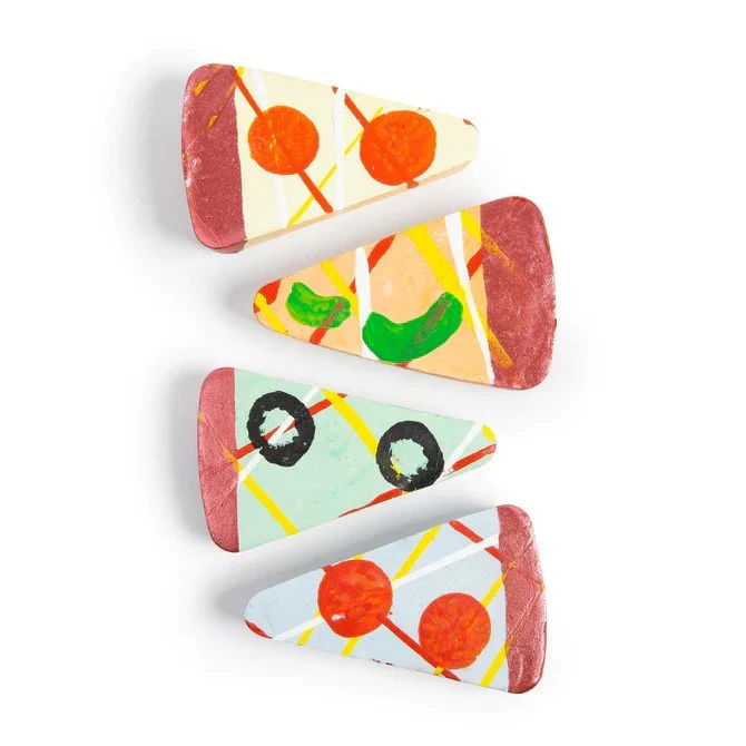 Pizza Slices Sidewalk Chalk - Image 2