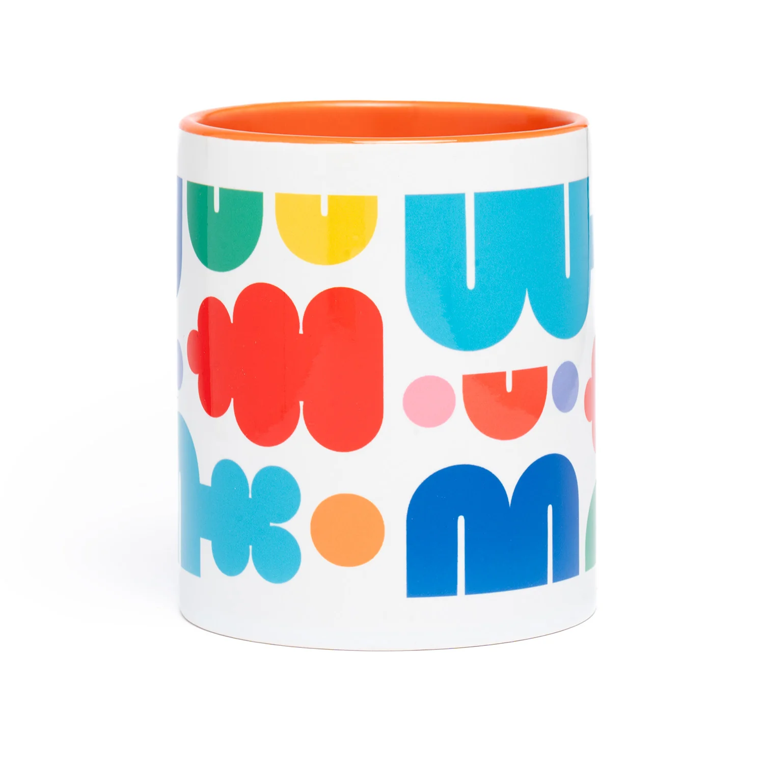 Play Mug Orange Handle 11oz - Image 3