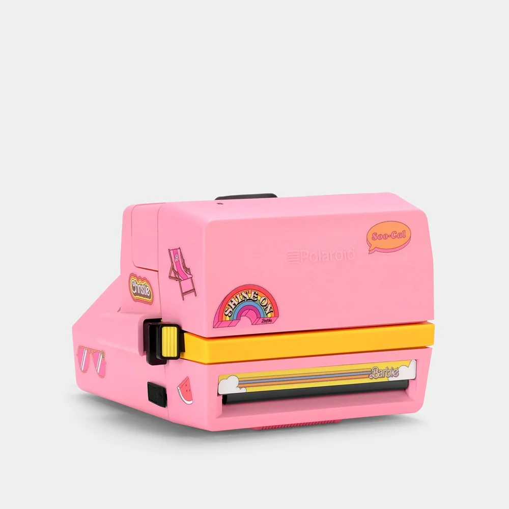 Polaroid 600 Instant Film Camera Malibu Barbie - Image 2