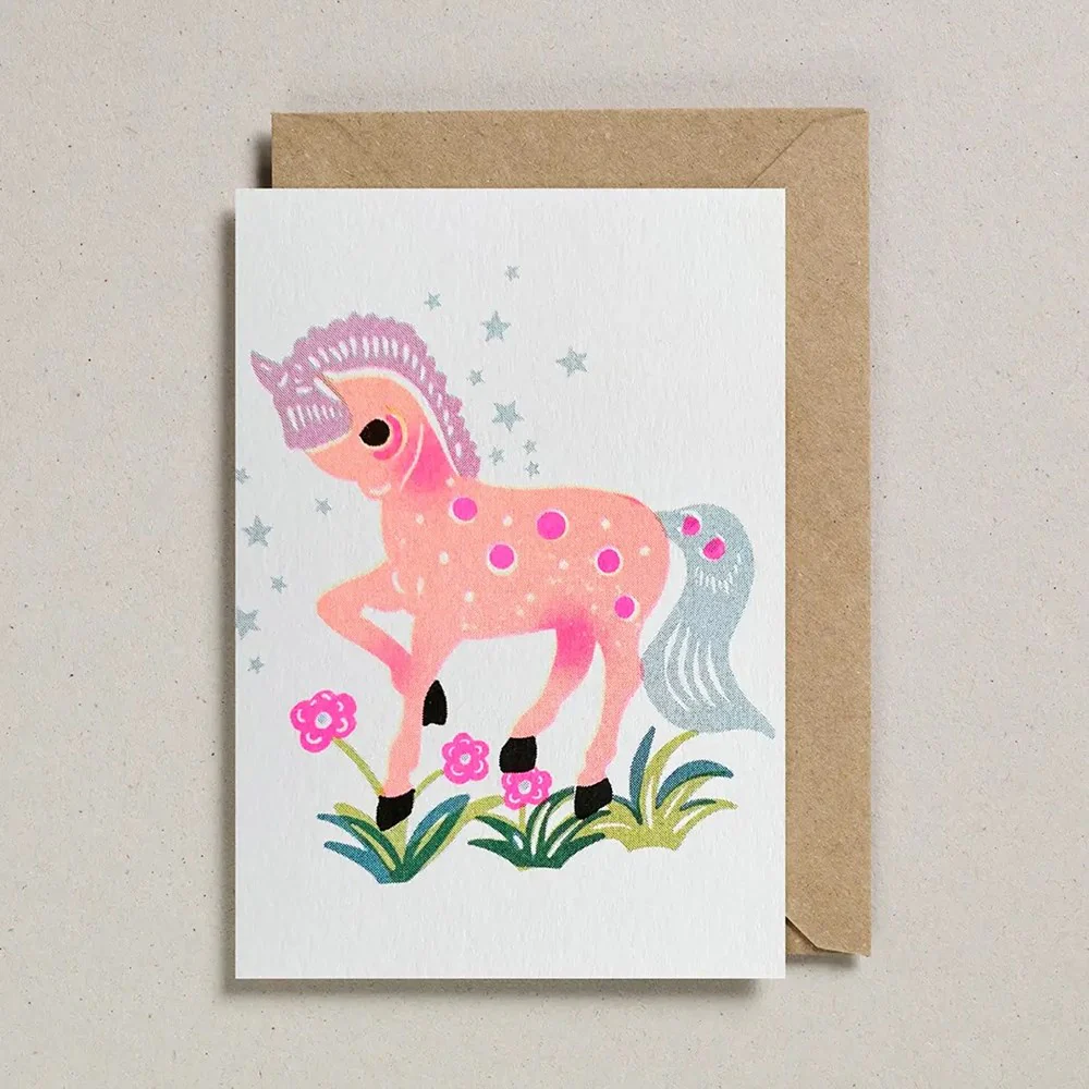 Pony Peach Card