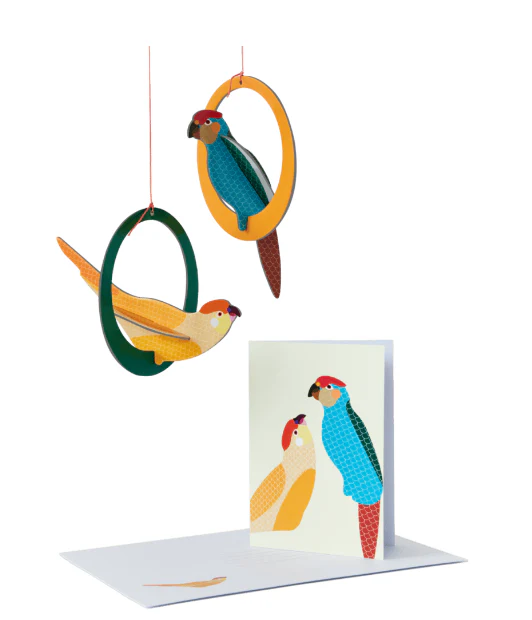 Studio Roof: Pop Out Card Parakeets - Image 2