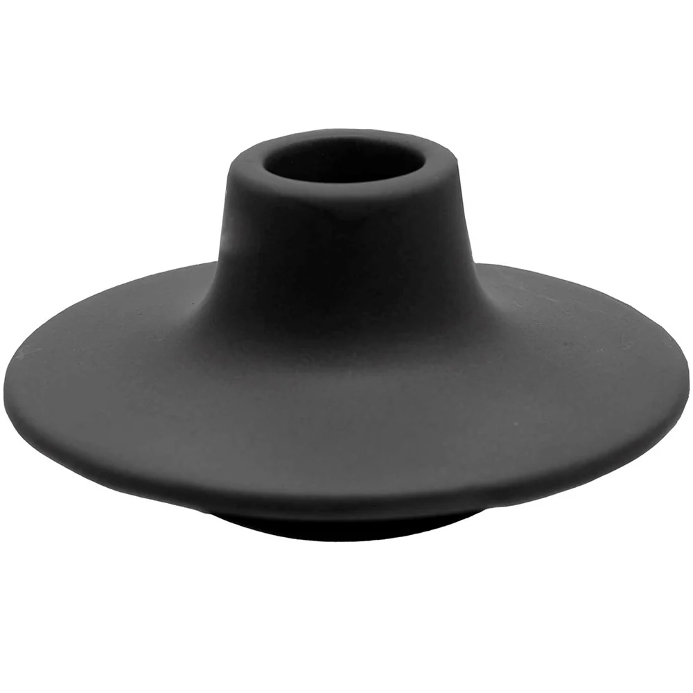 Rico Porcelain Candle Holder Black