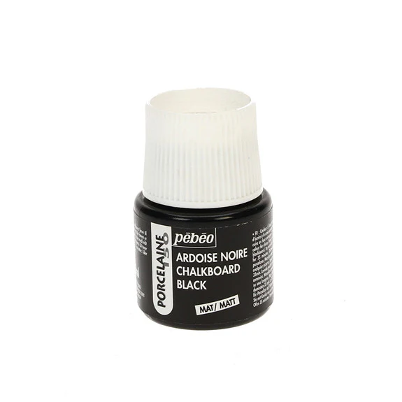 Porcelaine 150. Chalkboard Black - Matt
