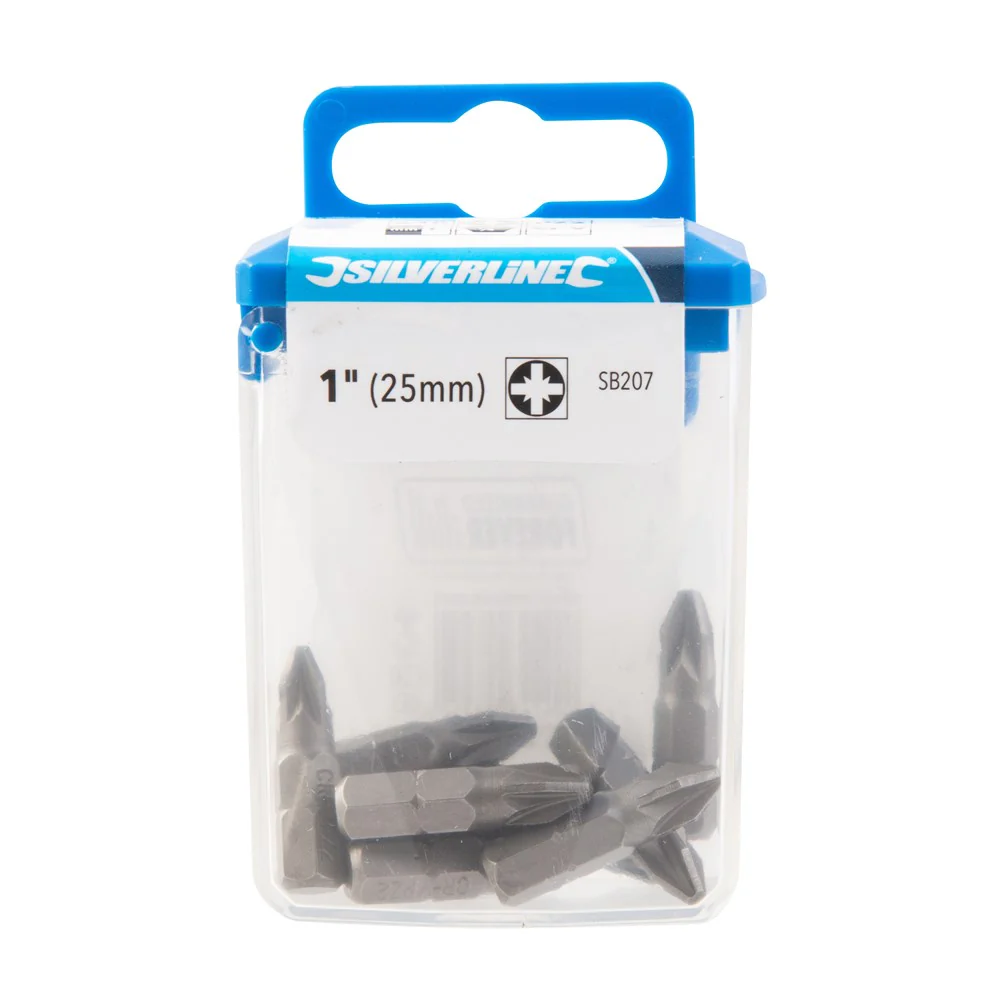 Pozidriv Cr-V Screwdriver Bits 10pk PZ2 - Image 2